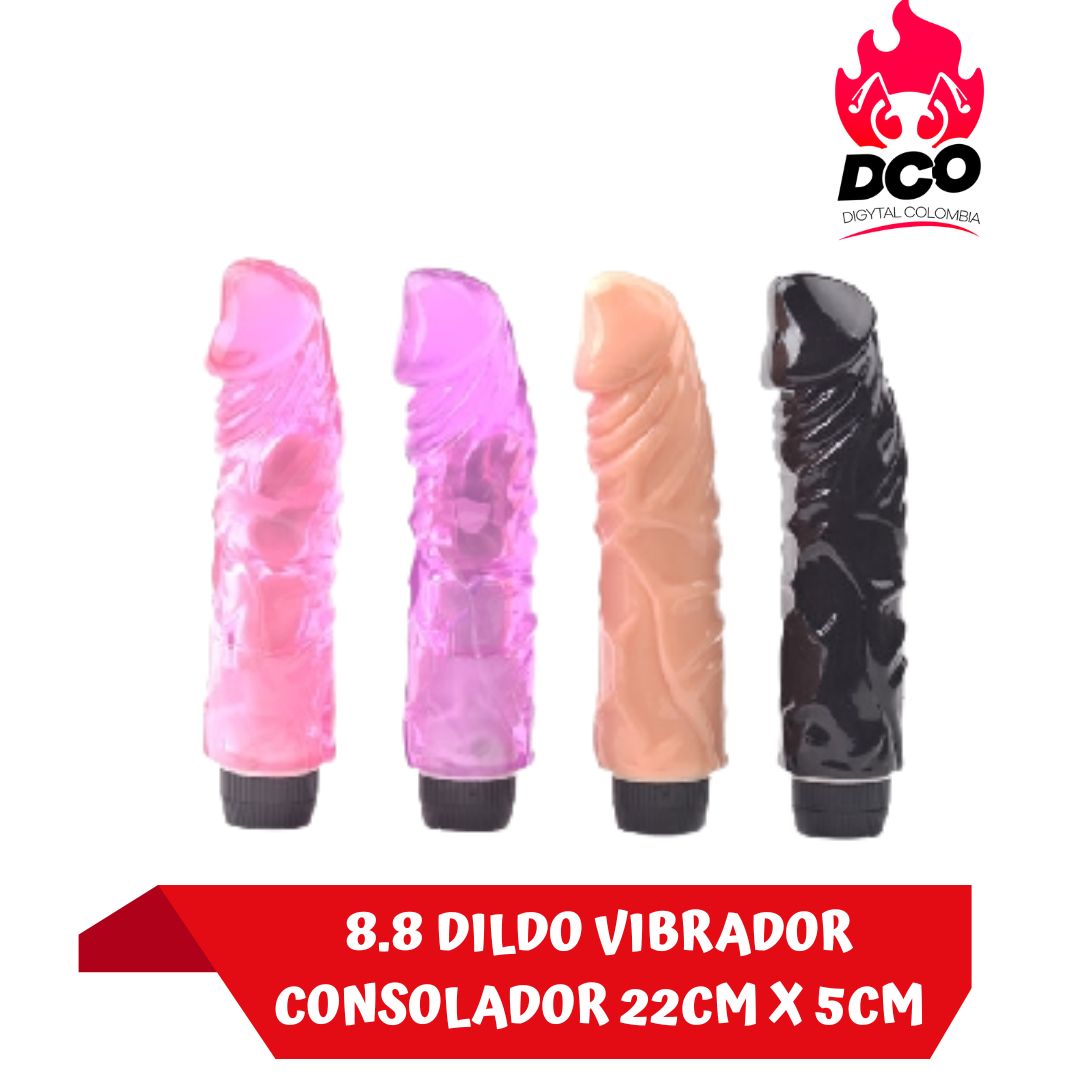 8.8 DILDO VIBRADOR CONSOLADOR